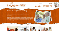 Desktop Screenshot of laughterlinescoaching.co.uk